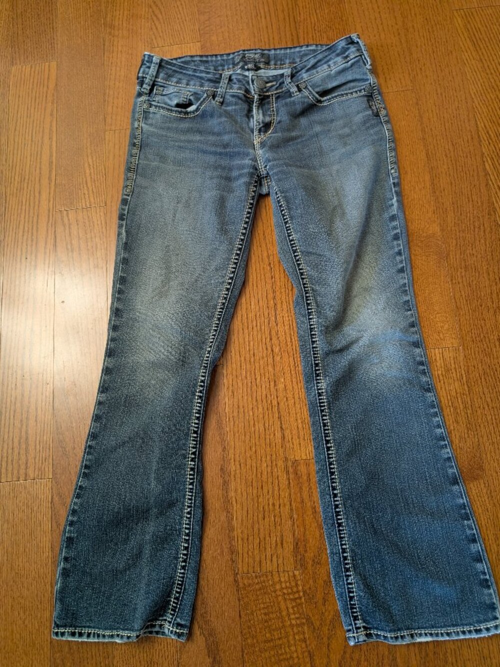 Silver jeans